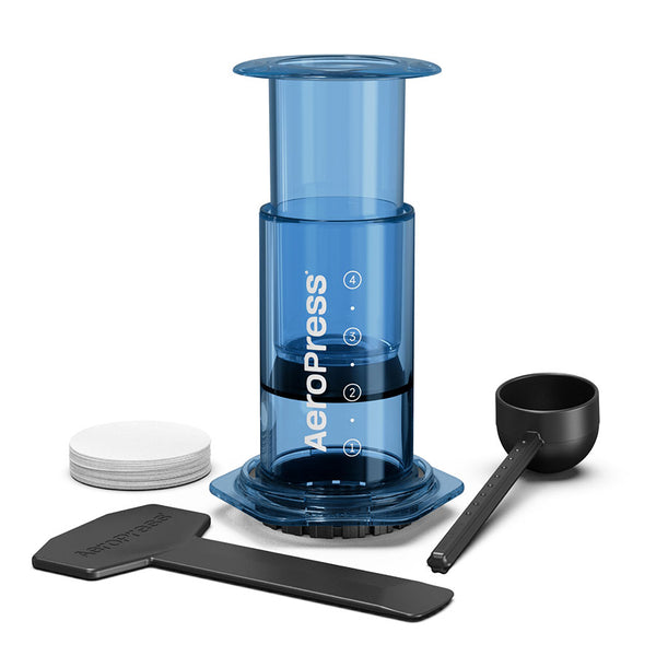 AeroPress® Coffee Maker Clear Blue