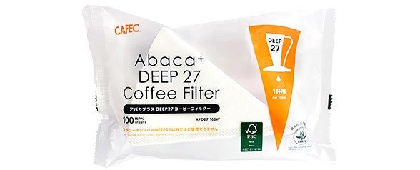CAFEC | Abaca+ DEEP27 Papierfilter